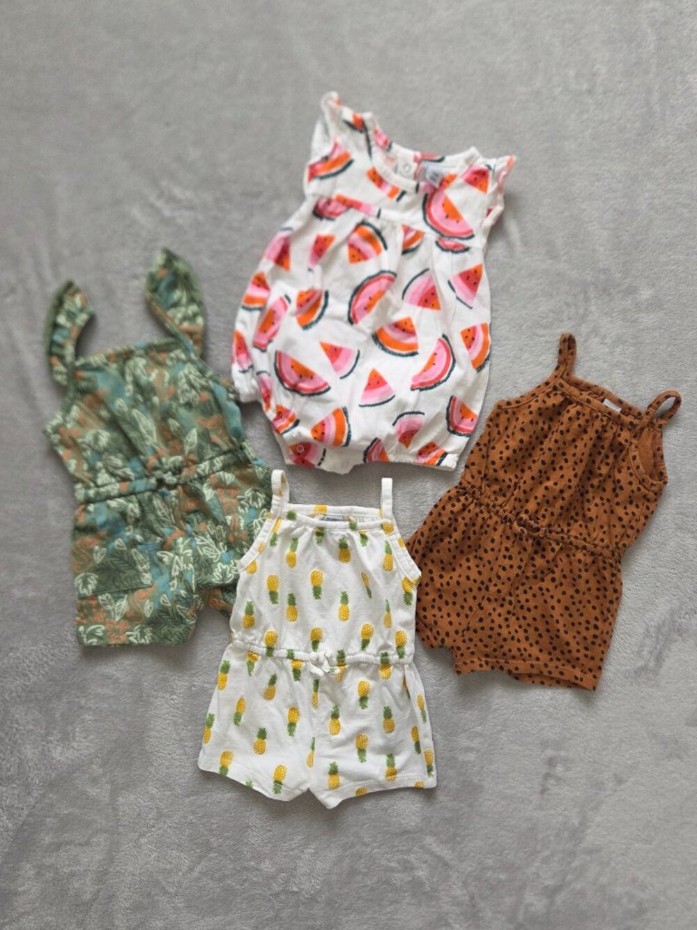 Summer Romper Collection, size 3-6 months